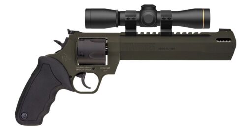 Taurus Raging Hunter 44 Magnum OD Green Revolver with Leupold FX-II 4×28 Handgun Scope